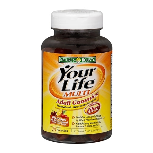 Nature's Bounty Your Life Multi Adult Gummies 75 EA