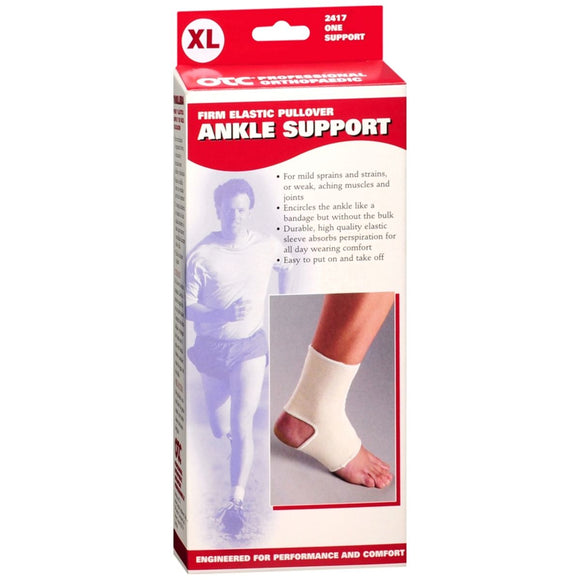 OTC Professional Orthopaedic Firm Elastic Pullover Ankle Support XL 2417-XL 1 EA