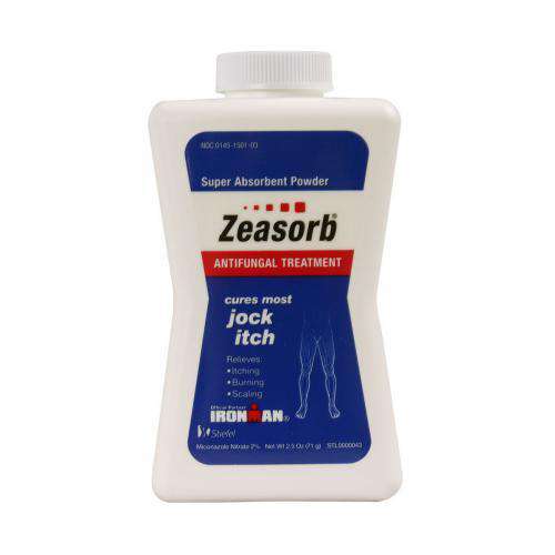 Zeasorb Super Absorbent Antifungal Treatment Powder for Jock Itch 2.5 oz