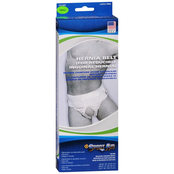 Sport Aid Hernia Belt White Sm SA1500 - 1 EA