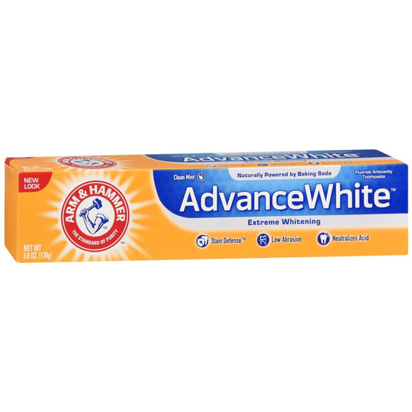 ARM & HAMMER Advance White Toothpaste Extreme Whitening Fresh Mint - 6 OZ