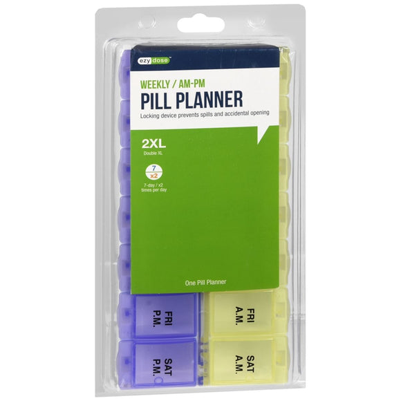 Ezy Dose Weekly AM/PM Pill Planner 2XL 67828 - 1 EA
