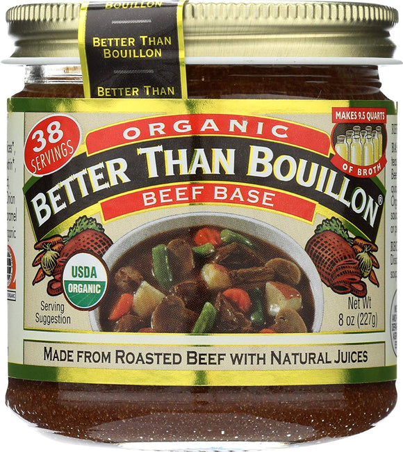 Better Than Bouillon Organic Seasoned - Beef Base- 8 oz.