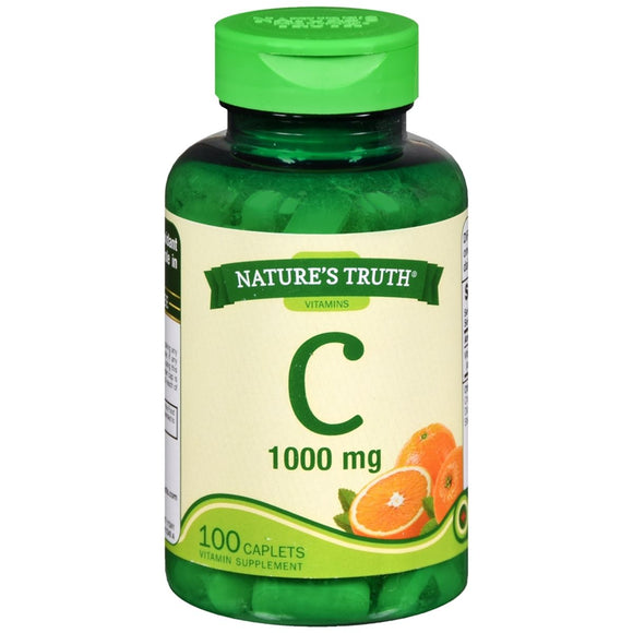 Nature's Truth C 1000 mg Caplets - 100 TB