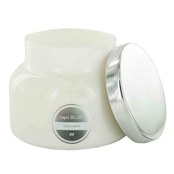 Volcano White Signature Jar Candle