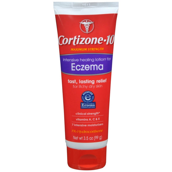 Cortizone-10 Intensive Healing Eczema Lotion Maximum Strength - 3.5 OZ