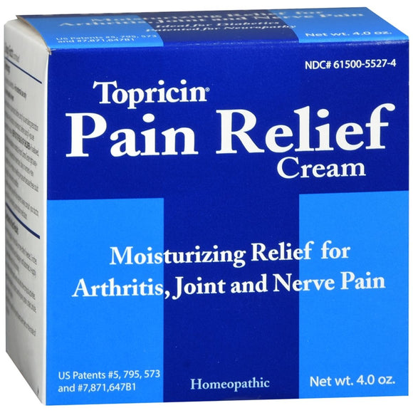 Topricin Pain Relief Cream - 4 OZ