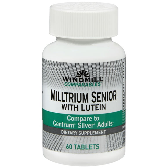 Windmill Comparables Milltrium Senior with Lutein Tablets - 60 TB