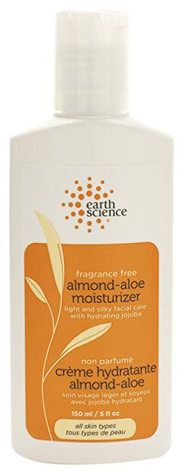 Earth Science Facial Moisturizer - Almond Aloe - Fragrance Free - 5 oz