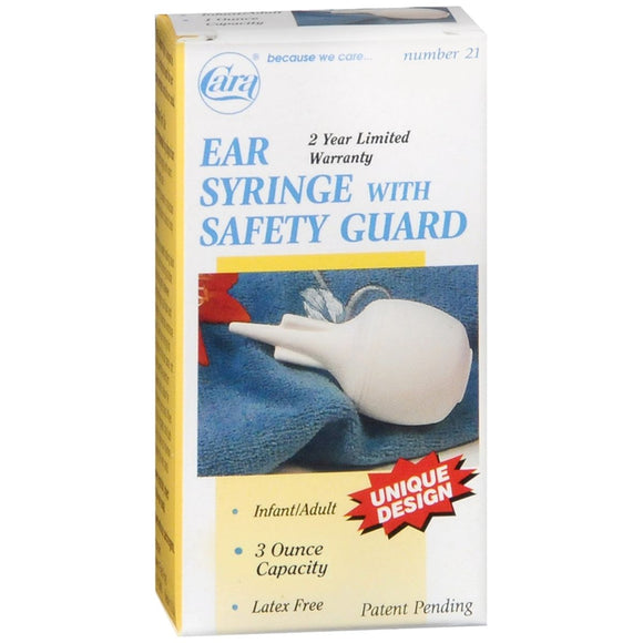 Cara Ear Syringe With Safety Guard No. 21 - 1 EA