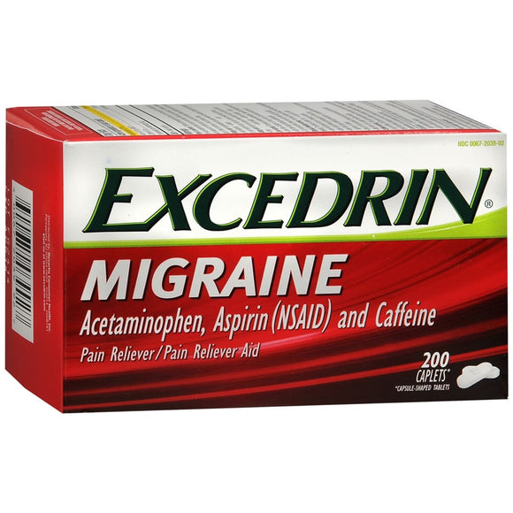 Excedrin Migraine Caplets - 200 CP