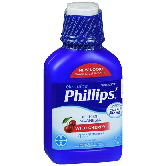 Phillips' Milk of Magnesia Liquid Wild Cherry - 26 OZ