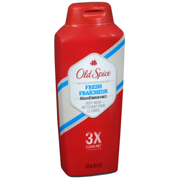 Old Spice High Endurance Body Wash Fresh - 18 OZ