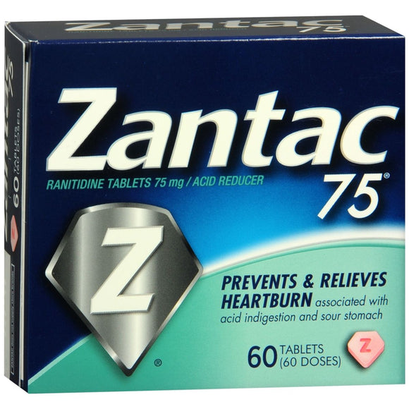 Zantac 75 Tablets - 60 TB