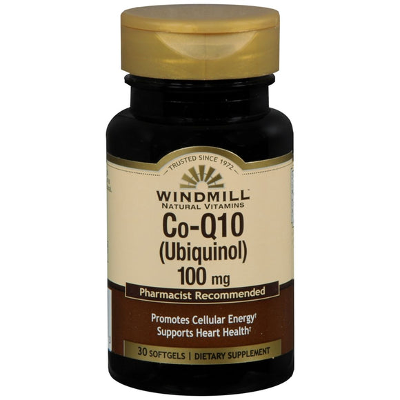 Windmill Co-Q10 100 mg Softgels - 30 CP