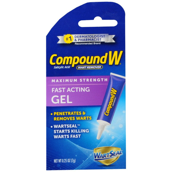 Compound W Wart Remover Fast-Acting Gel - 0.25 OZ