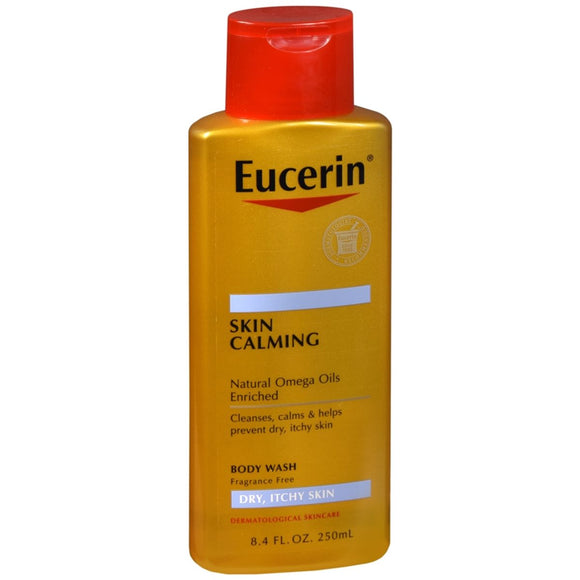 Eucerin Skin Calming Body Wash - 8.4 OZ