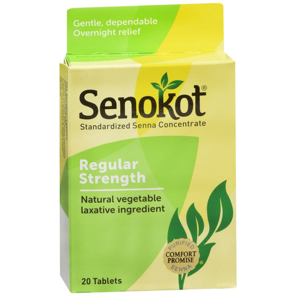 Senokot Tablets Regular Strength - 20 TB