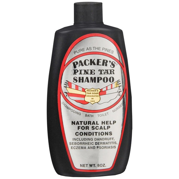 PACKER'S Pine Tar Shampoo - 8 OZ