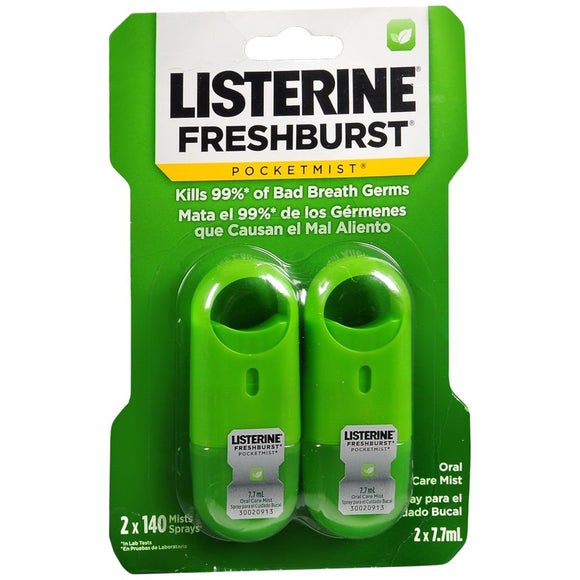 Listerine PocketMist Oral Care Mist Freshburst - 0.52 OZ