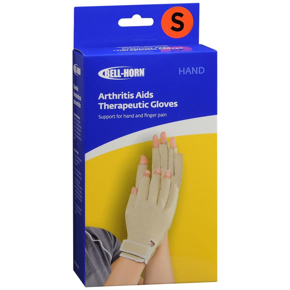 Bell-Horn Arthritis Aids Therapeutic Gloves Beige Small 384S 1 EA