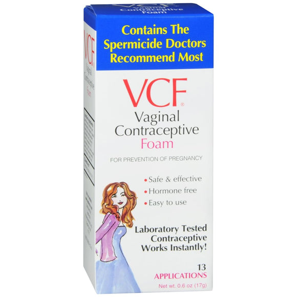 VCF Vaginal Contraceptive Foam - 0.6 OZ