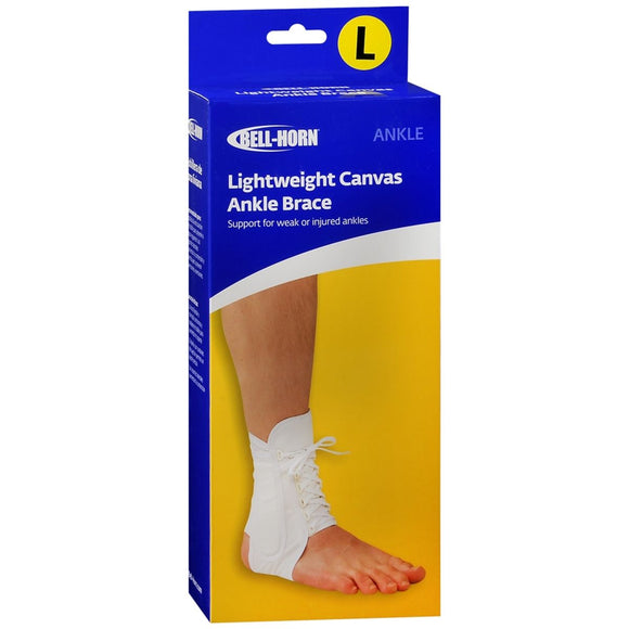 Bell-Horn Lightweight Canvas Ankle Brace Large Item #165L - 1 EA