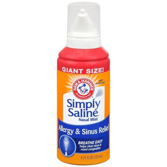 Simply Saline Nasal Mist Allergy & Sinus Relief - 4.6 OZ