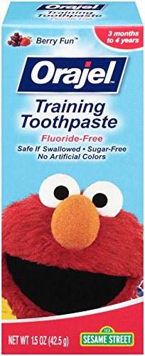 Sesame Orajel Toddler Training Toothpaste - Berry Fun