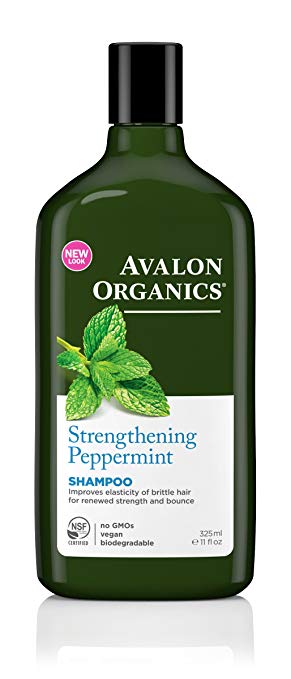 Avalon Organics Revitalizing Shampoo Peppermint Botanicals - 11 fl oz