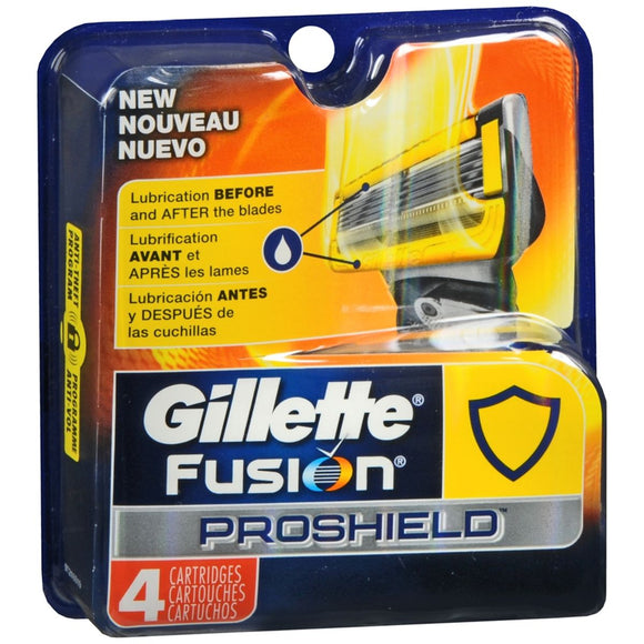 Gillette Fusion ProShield Shaving Cartridges - 4 EA