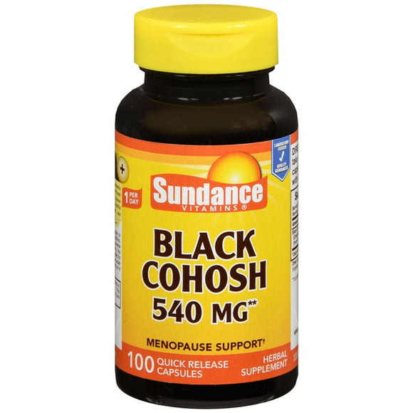 Sundance Black Cohosh Quick Release Capsules - 100 CP