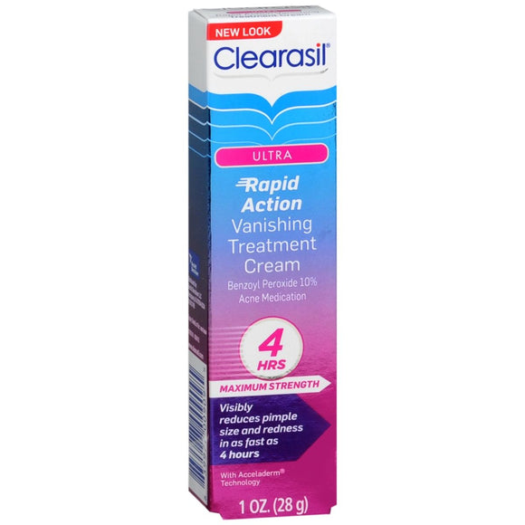 Clearasil Ultra Rapid Action Vanishing Treatment Cream - 1 OZ