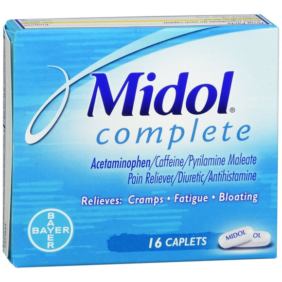 Midol Complete Caplets - 16 CP