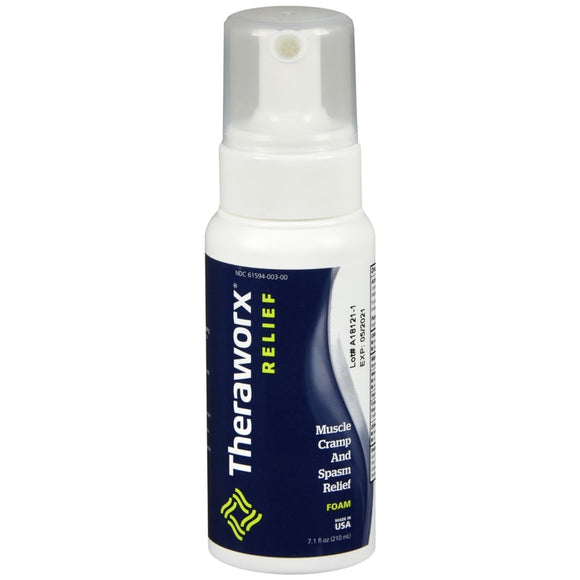 Theraworx Muscle Cramp and Spasm Relief Foam - 7.1 OZ