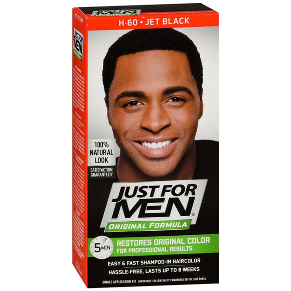 JUST FOR MEN Original Formula Haircolor Jet Black H-60 1 EA