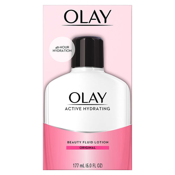 OLAY Active Hydrating Beauty Fluid Lotion Original - 6 OZ