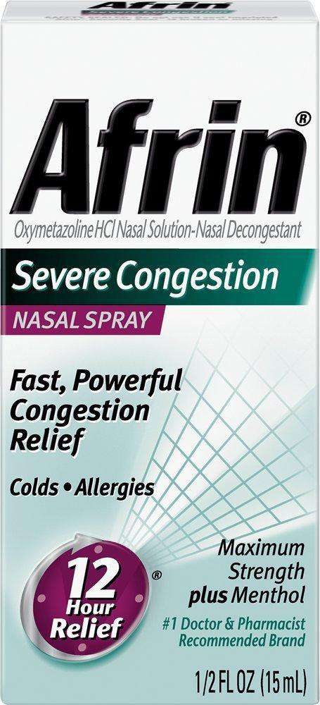 AFRIN SEVERE CONG 12HR NASAL SPRAY 15ML