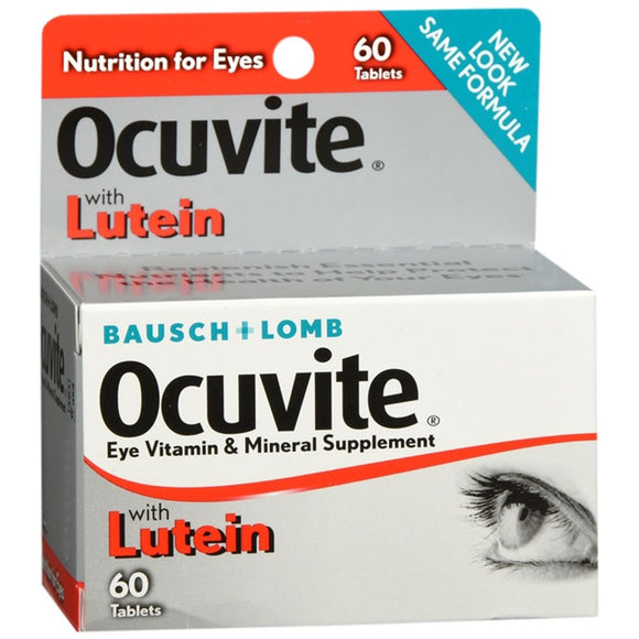 Bausch + Lomb Ocuvite with Lutein Tablets - 60 TB