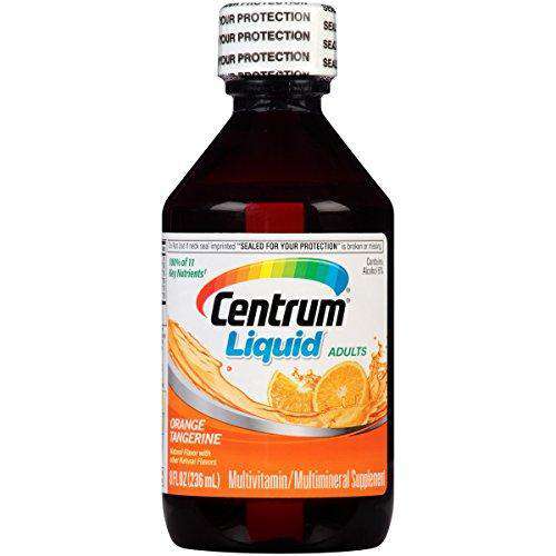 Centrum Multivitamin/Multimineral, Liquid, Orange Tangerine
