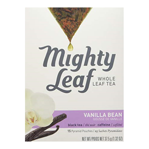 Mighty Leaf Tea Black Tea - Vanilla Beans - 15 Bags