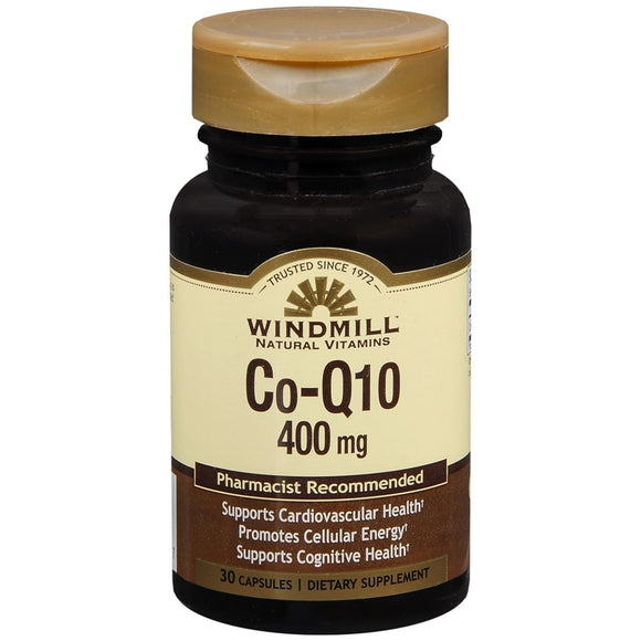 Windmill Co-Q10 400 mg Capsules - 30 CP