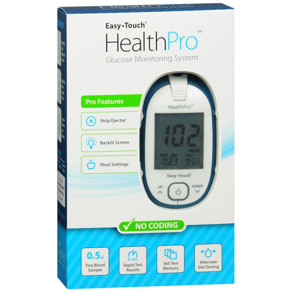 Easy Touch HealthPro Glucose Monitoring System 1 EA