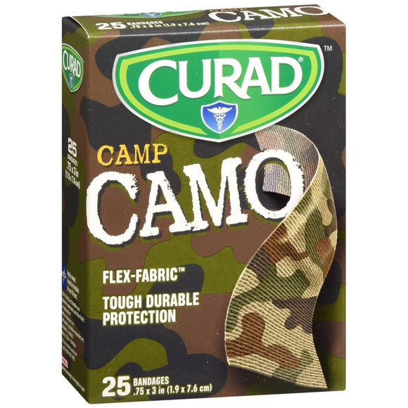 Curad Camo Bandages - 25 EA