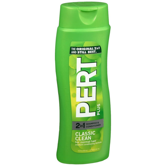 Pert Plus 2 In 1 Shampoo & Conditioner Classic Clean - 13.5 OZ