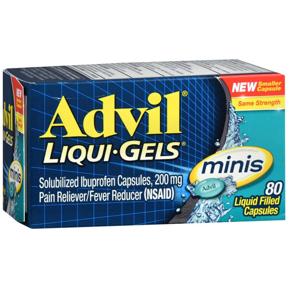 Advil Liqui-Gels Minis Capsules - 80 CP