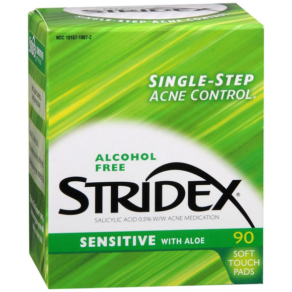 Stridex Soft Touch Pads Sensitive with Aloe - 90 EA