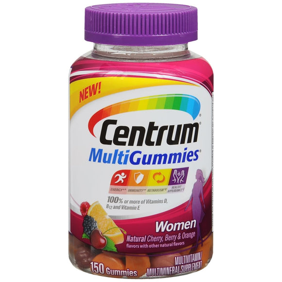 Centrum MultiGummies Women Multivitamin/Multimineral Supplement - 150 EA