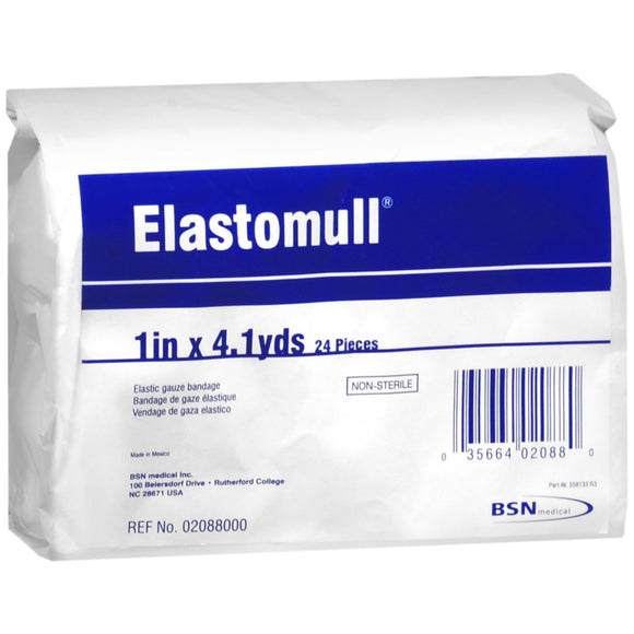 Elastomull Elastic Gauze Bandages 1 in x 4.1 yds 24 EA