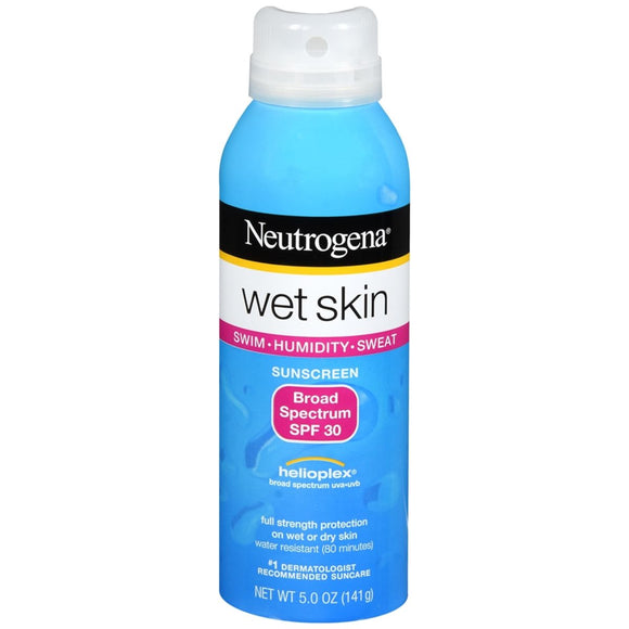 Neutrogena Wet Skin Sunscreen Spray SPF 30 - 5 OZ